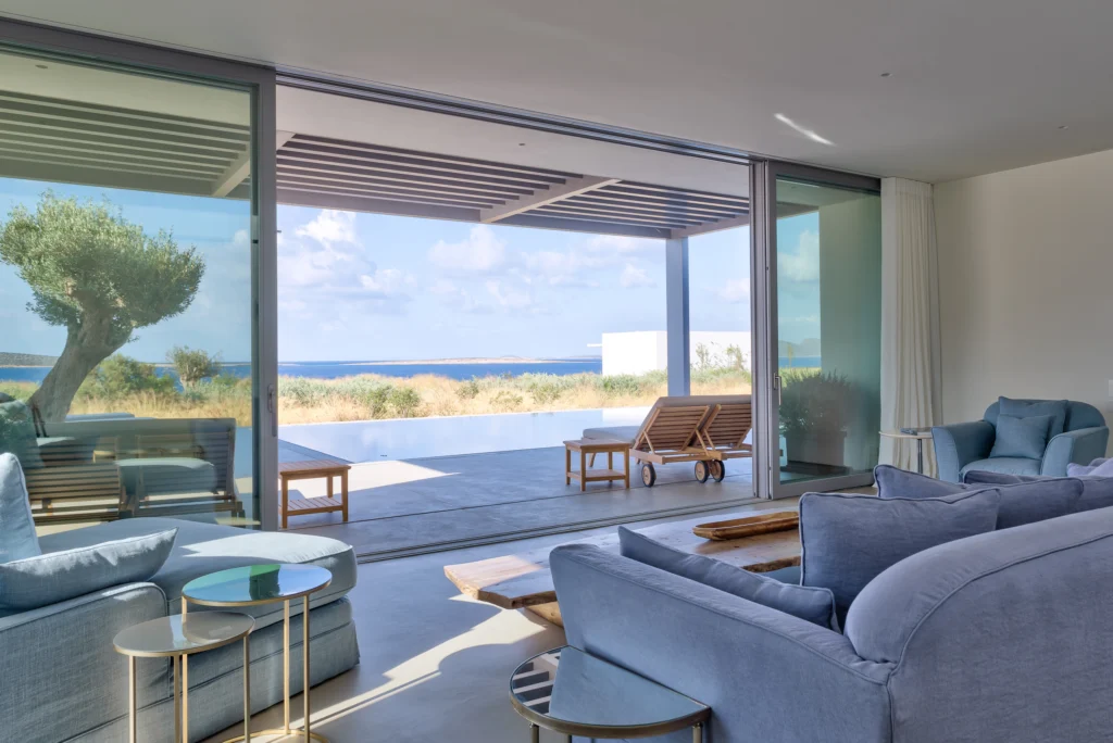 Luxury Villa in Paros – Architectural & Interior Photography in Greece 2 Luxury villa in Paros project hero image