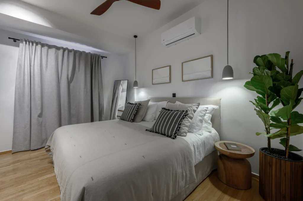 Penthouse Apartment in Kalamata – Residential Photography in Greece 7 Bedroom interior in a penthouse apartment in Kalamata, Greece