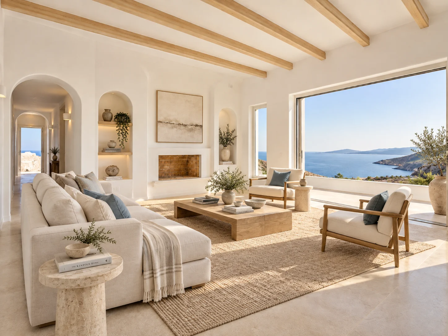 Virtual Staging- Living Room after